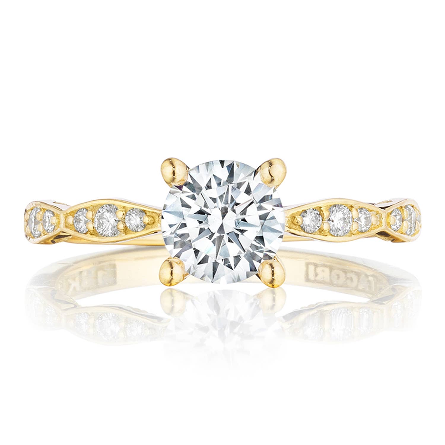 Round Solitaire Engagement Ring