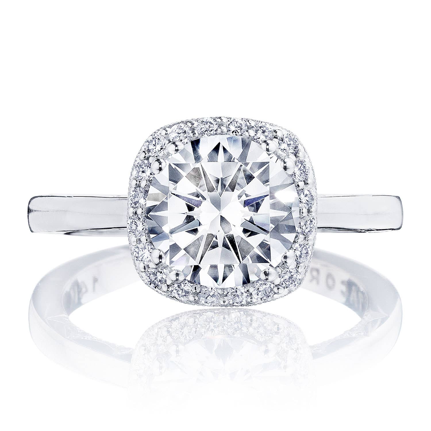 Round Bloom Engagement Ring