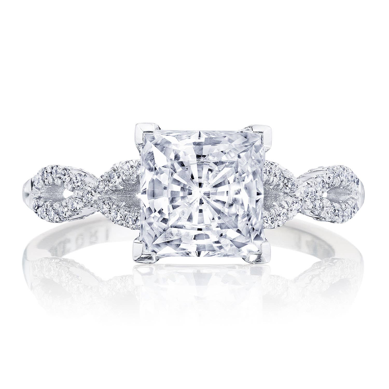 Princess Solitaire Engagement Ring