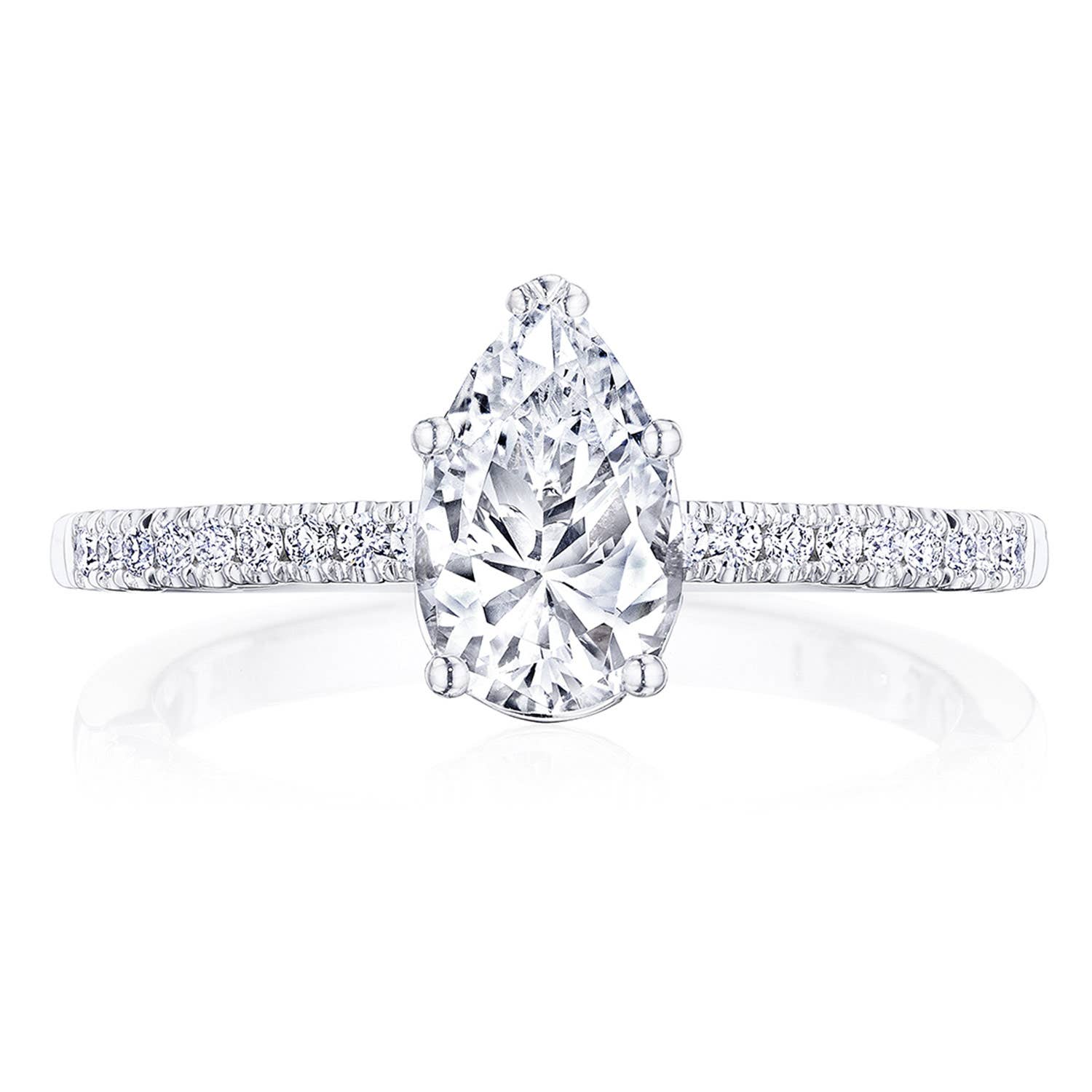 Pear Solitaire Engagement Ring